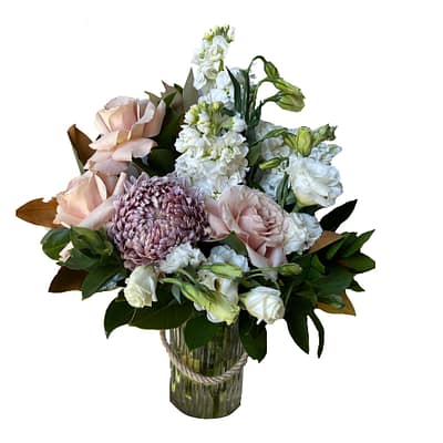 Seasonal Flowers in Vase